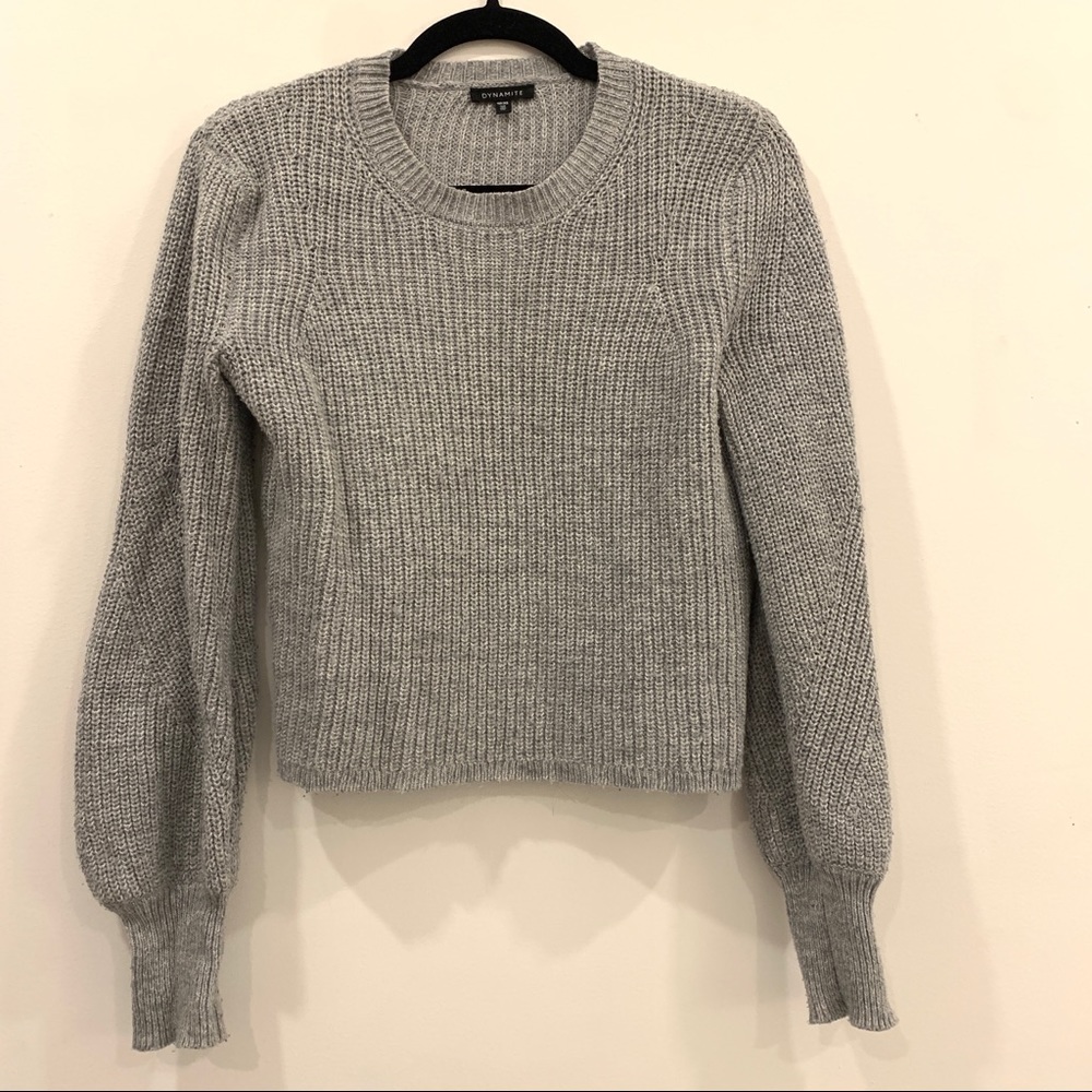 Grey sweater